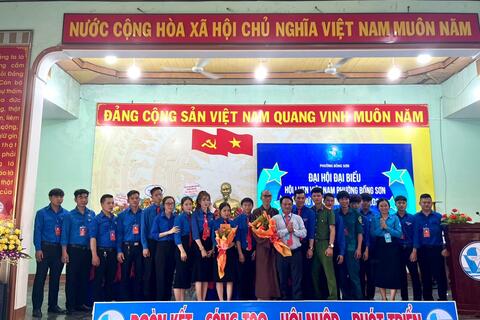 Hội LHTN phường Bồng Sơn tổ chức Đại hội đại biểu Hội LHTN Việt Nam lần thứ VII, nhiệm kỳ 2024-2029.