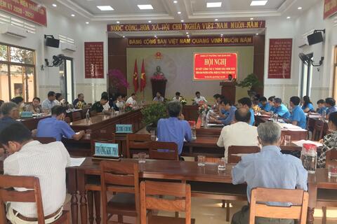 Hội nghị sơ kết công tác Đảng ủy phường Tam Quan Bắc 6 tháng đầu năm 2022