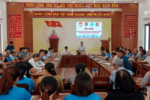 Ủy ban MTTQ Việt Nam phường  Tam Quan Bắc tổ chức hội nghị đối thoại