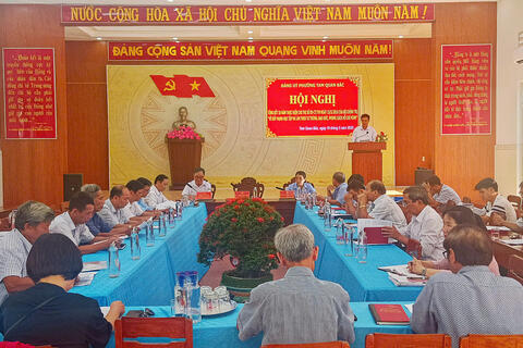 Đảng ủy phường Tam Quan Bắc tổ chức hội nghị tổng kết 10 năm thực hiện Chỉ thị 05-CT/TW ngày 15/5/2016 của Bộ Chính trị về “Đẩy học tập và làm theo tư tưởng, đạo đức, phong cách Hồ Chí Minh” giai đoạn 2016-2025